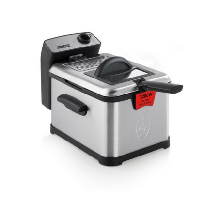 Deep-fat Fryer Princess 01.183001.01.050 3 L 3200W Black Silver 3 L