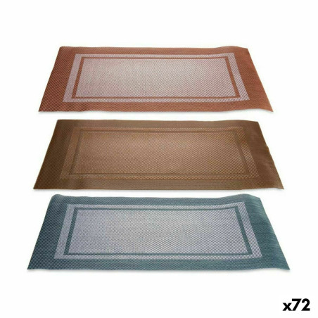 Table Mat 30 x 45 cm Metallic (72 Units)