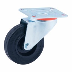 Rueda Afo CR29469 Swivel base Ø 10 cm Latex rubber