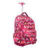 School Rucksack with Wheels Milan Pink 52 x 34,5 x 23 cm