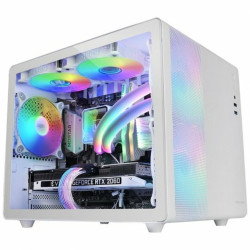 ATX Semi-tower Box Mars Gaming MC-400 White Black