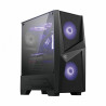 ATX Semi-tower Box MSI MAG FORGE 100M Black Purple