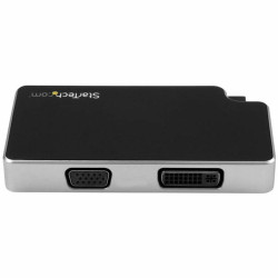 USB C to VGA/HDMI/DVI Adapter Startech CDPVGDVHDB           Silver