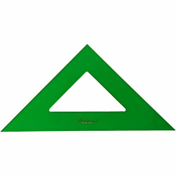 Set square Faber-Castell Green 32 cm (10 Units)