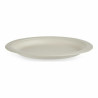 Plate set Compostable White Sugar Cane 80 Units