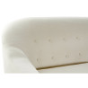 Chaise Longue Sofa DKD Home Decor Cream Rubber wood 226 x 144 x 84 cm