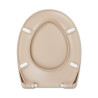 Toilet Seat Cedo  Kapalua Beach Beige 46 x 38,3 x 4,9 cm