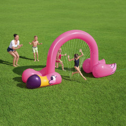 Water Sprinkler and Sprayer Toy Bestway Pink flamingo 340 x 110 x 193 cm Plastic