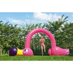 Water Sprinkler and Sprayer Toy Bestway Pink flamingo 340 x 110 x 193 cm Plastic