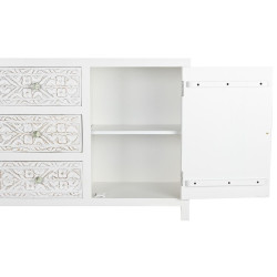 Sideboard DKD Home Decor White Mango wood 142 x 41 x 77 cm