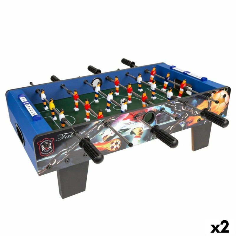 Table-top football Colorbaby 69 x 24 x 37 cm (2 Units)