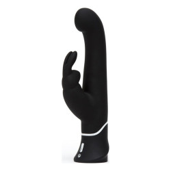 G Rabbit Vibrator Happy Rabbit Black