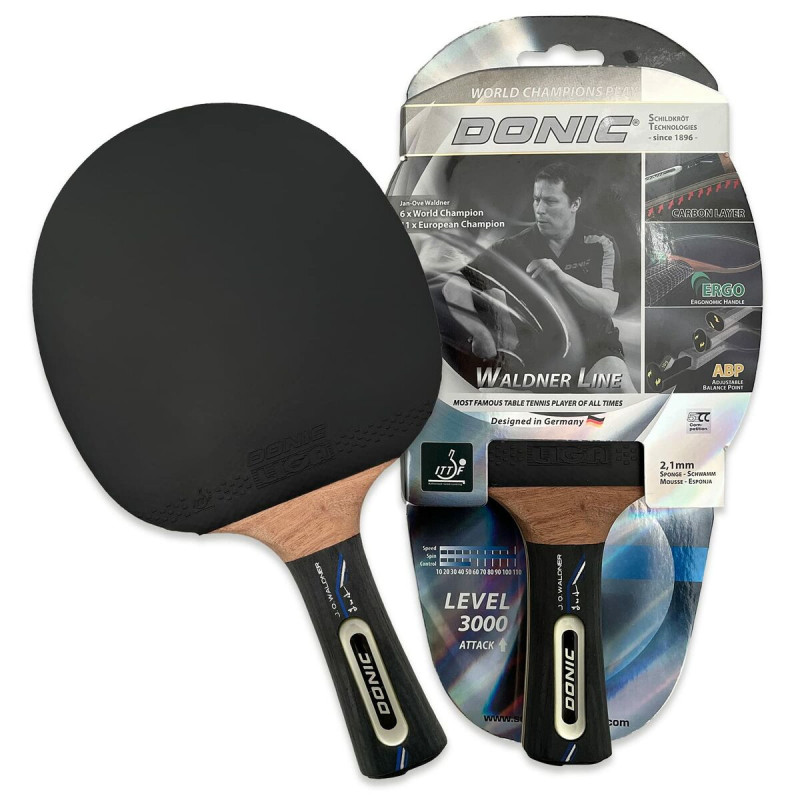 Ping Pong Racket Donic Waldner 3000