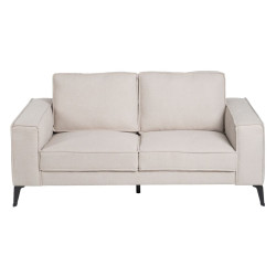 Sofa Black Cream Nylon Polyester 175 x 86 x 81 cm