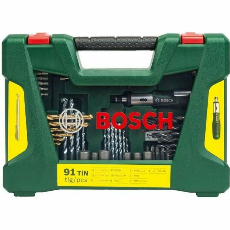 Spool set BOSCH 2607017195 Storage Box Transportation cover (9 Pieces)