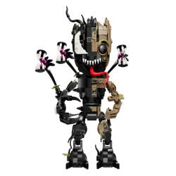 Construction set Lego 76249 Groot Venom 630 Pieces Black