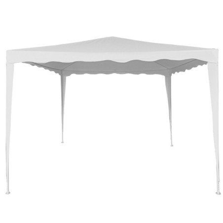 Gazebo Aktive 300 x 250 x 300 cm Steel White Plastic