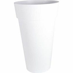 Plant pot EDA 13637 BL SX2 White Circular Ø 48 x 80 cm