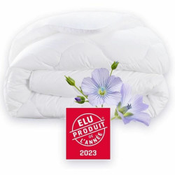 Duvet DODO Champs de Lin White 450 g/m² 200 x 200 cm