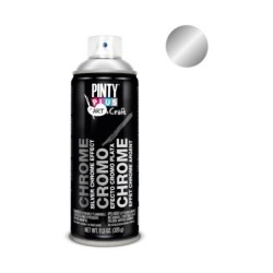 Spray paint Pintyplus Art & Craft C150 Chrome 400 ml Silver