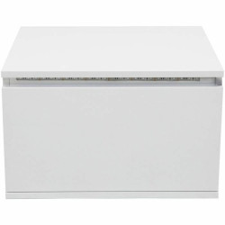 Nightstand Flow 48 x 40 x 30 cm White