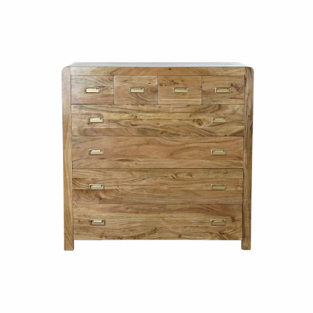 Chest of drawers DKD Home Decor Natural Acacia Colonial 110 x 45 x 108 cm