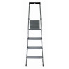 4-step folding ladder Krause 126221 Silver Aluminium