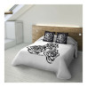 Cushion cover Devota & Lomba CBROSASPANEL-blanco/negro_180 270 x 260 cm