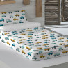 Quilted Zipper Bedding Haciendo el Indio Cars 105 x 190 cm (Single)