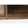 Sideboard DKD Home Decor Natural Black Metal Acacia (140 x 40 x 85 cm)