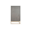 Cupboard DKD Home Decor 70 x 38 x 140 cm Golden Wood Dark grey