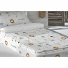 Quilted Zipper Bedding Haciendo el Indio Jungle 105 x 190 cm (Single)