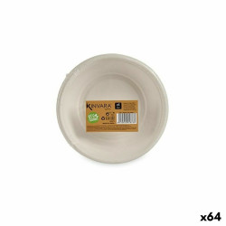 Plate set Compostable White 64 Units