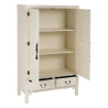 Cupboard ORIENTE White 100 x 45 x 160 cm