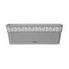 Self-watering planter Stefanplast Gaia Grey Plastic 49,5 x 17 x 19 cm (12 Units)