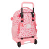 School Rucksack with Wheels Vicky Martín Berrocal In bloom Pink 33 X 45 X 22 cm