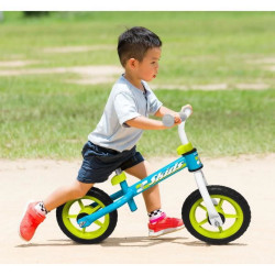 Children's Bike Skids Control Blue Steel