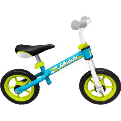 Children's Bike Skids Control Blue Steel