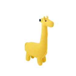 Fluffy toy Crochetts AMIGURUMIS MINI Yellow Giraffe 53 x 55 x 16 cm