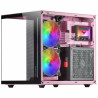 ATX Semi-tower Box Mars Gaming MC-VIEW Pink