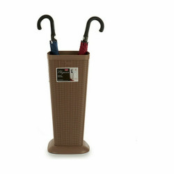 Umbrella stand Stefanplast Elegance Beige Plastic 25,3 x 57 x 25,3 cm (6 Units)