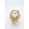 Fluffy toy Crochetts AMIGURUMIS MINI Brown Lion 45 x 27 x 16 cm