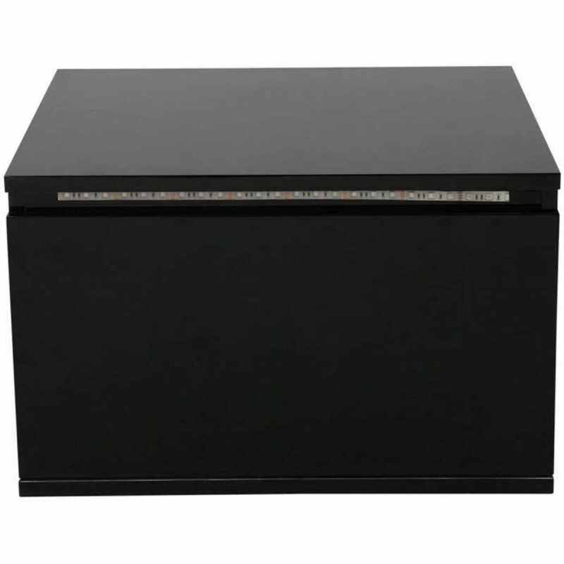 Nightstand Flow 48 x 40 x 30 cm Black