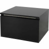 Nightstand Flow 48 x 40 x 30 cm Black