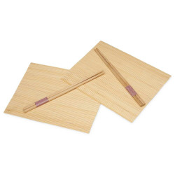 Sushi Set Brown Bamboo (48 Units)