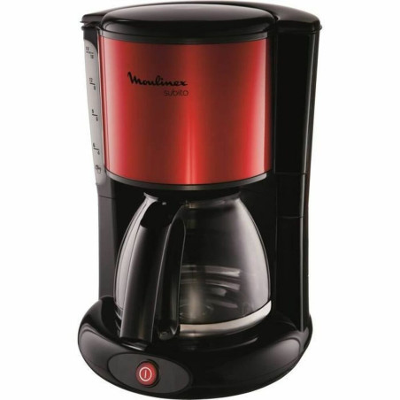 Electric Coffee-maker Moulinex FG360D11 Red Black/Red Red/Black 1000 W 1,25 L