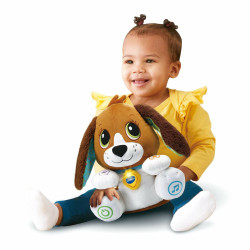 Soft toy with sounds Vtech Baby Doggie Talks With Me FR Multicolour (1 Piece)