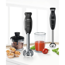 Stick Blender BOSCH MSM2620B CleverMixx Black 600 W