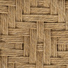 Bench Wood 40 x 40 x 40 cm Natural Fibre