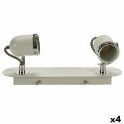 Ceiling Light Grundig White Metal GU10 50 W 8 x 13 x 31 cm (4 Units)